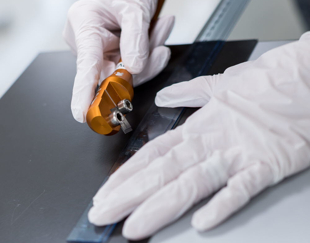 Test su coating e verniciature